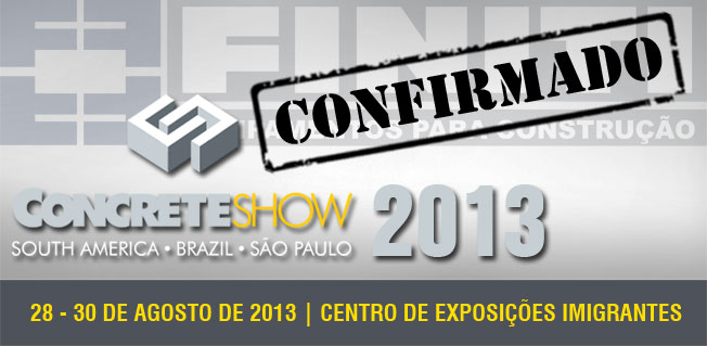 A Finiti já garantiu seu espaço na Concrete Show 2013  !